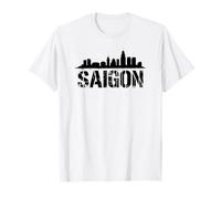 Saigon, skyline della città, divertente souvenir di viaggio del Vietnam Maglietta