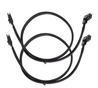 Saihisday Cavo interno mini SAS, cavo mini SAS SFF-8087 ad angolo retto SFF-8087, cavo di ricambio ad angolo retto SAS-A SAS-B SATA ad angolo retto di 90 gradi per Dell PowerEdge R310 R710 H700 (2