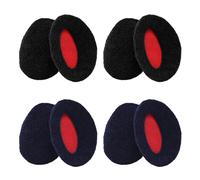 SAIIURV 4 Paia Paraorecchie Donna Uomo, Protezione Dal Vento Freddo, Scaldaorecchie Foderato, Paraorecchie Uomo para Orecchie per Freddo, Copri Orecchie (4 Paia)