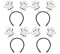 SAIIURV 4 Pezzi Cerchietti Halloween Fantasma Cosplay Fascia, Cerchietto halloween, Party Hair Hoop Accessori, Accessorio per Capelli per Festa