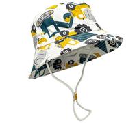 SAIIURV Cappello da Sole Bambino con Sottogola Regolabile, Cappellino Ragazzo Escavatore, Cappello Secchio, Cappelli Estivo, Cappellino da Pescatore Bambino Ragazzo 2-4 Anni (52CM)