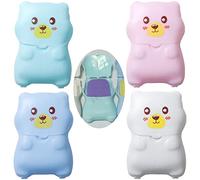 Saijer Fogli di Sapone da Viaggio, (400 Fogli) Sapone in Fogli da Viaggio Monouso Sapone Portatile in Foglietti Sapone da Viaggio in Fogli Orsetto Mini Sapone Carta all'Aperto Campeggio Escursioni