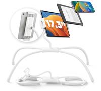 SAIJI Supporto per tablet, supporto per iPad, design ergonomico e migliorato, supporto per iPad, supporto portatile per tablet, monitor portatili, switch e altri dispositivi da 4,7 a 17,3"