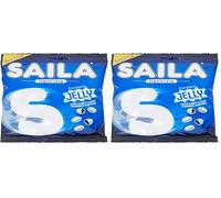 Saila Jelly - Confetti Liquirizia Italiana, Croccanti Fuori e Morbidi Dentro, Senza Glutine - 75 gr (Confezione da 2)
