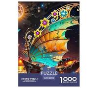 Sailboat, Puzzle Da 1000 Pezzi, Esperienza Artistica Che Trasforma Il Risultato Finale in Un Elegante Capolavoro Murale, Decorazione Raffinata Per Abbellire Gli Spazi Interni, Adatto A Partire Dai 12