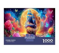 Sailboat Puzzle Per Adulti E Bambini, 1000 Pezzi Ocean Adventure Giocattolo Di Sfida Con Grandi Regali Giochi Educativi Decorazioni Per La Casa Regali 52x38cm/1000pcs