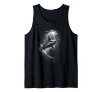 Sailfish Marlin Subacquea Oceano Pesca Scena Canotta