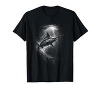 Sailfish Marlin Subacquea Oceano Pesca Scena Maglietta