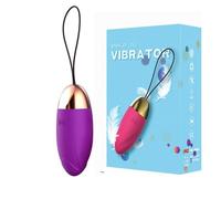 SaiLiN Vibratore Uovo per Don, Ovetto Vibrante Ricaricabile, 10 Modalità di Vibrazione, Design Silenzioso e Portatile, per Adulti