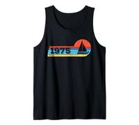 Sailing barca a vela nato nel 1975 compleanno Yachting Vela Canotta