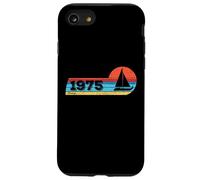 Sailing barca a vela nato nel 1975 compleanno Yachting Vela Custodia per iPhone SE (2020) / 7 / 8