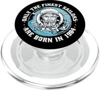 Sailing barca a vela nato nel 1984 compleanno Yachting Vela PopSockets PopGrip per MagSafe