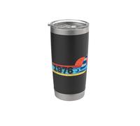 Sailing barca a vela Vintage 1976 compleanno vela Yachting Bicchiere termico in acciaio inox doppia parete