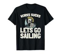 Sailing Barche Skipper Yachting - Vele Vela Maglietta