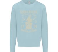 Sailing King Of The Ocean Sailor Boat Uomo Sweatshirt Jumper