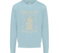 Sailing King Of The Ocean Sailor Boat Uomo Sweatshirt Jumper