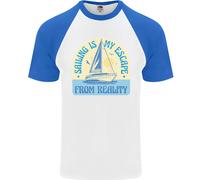 Sailing My Escape From Reality Sailor Uomo S/S Baseball T-Shirt