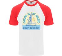Sailing My Escape From Reality Sailor Uomo S/S Baseball T-Shirt