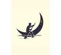 Sailing on the Moon Notebook