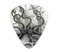 Sailing Pirate Octopus - Confezione da 12 pickup per chitarra adatta per suonare chitarre acustiche, chitarre elettriche, ecc.