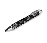 Sailing Sailboa Life is Better on A Boat - Penna a sfera retrattile, inchiostro nero, penna a sfera da ufficio, punta media, 1 pezzo