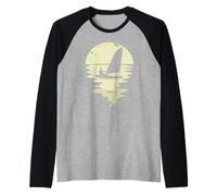 Sailing Sera Yachting Barca a Vela Veliero Vela Marinai Maglia con Maniche Raglan