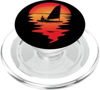 Sailing Yachting sunset Barca vela Veliero vela Marinai PopSockets PopGrip per MagSafe
