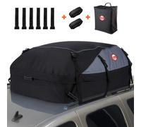 Sailnovo Borsa Per Tetto Auto Impermeabile 580L, Box Tetto Auto Pieghevole 1000D