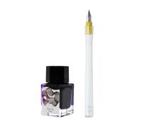 Sailor 10-0251-702 - Set penna stilografica con inchiostro Dipton + Hocoro, Leipe Fig/Scene Calligraphy