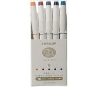 Sailor 25-5101-003 - Set di 5 penne stilografiche SHIKIORI Shikiori