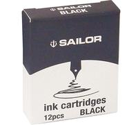 mayddle Cartuccia d'inchiostro nera per penne stilografiche Sailor