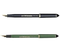 Sailor Fude de Mannen - Stroke Style Calligraphy Fountain Pen - Bamboo Green - NIB Angle 55 ° (11 - 0127 - 767) - navy blu - NIB Angle 40 ° (11 - 0127 - 740) Value set.