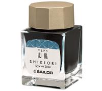 SAILOR JAPAN FOUNTAIN penna inchiostro flacone 20 ml blu Yamadori 13-1008-207