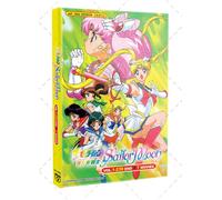 Sailor Moon 239 Episodi + 7 Film Anime Giapponese DVD Inglese Dub Box Set