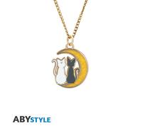 Abbigliamento Sailor Moon: ABYStyle - Pendant Necklace Cats On The Moon (Collana