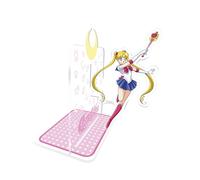 ABYSTYLE - Fermalibri in acrilico Sailor Moon - Prodotto Ufficiale - Doppio supporto trasparente - Design Collector