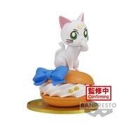Banpresto Pretty Guardian Sailor Moon Cosmos Paldolce Collection Artemis Figure 7 Cm Beige