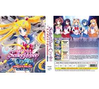 Sailor Moon Crystal (stagione 1-3: VOL.1 - 39 End) ~Tutte le regioni ~ DVD do...