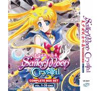 Sailor Moon Crystal stagione completa 1-3 vol.1-39 FINE [Inglese Dub]