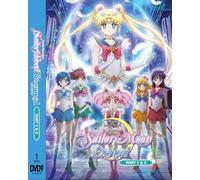 Sailor Moon Eternal The Movie 1-2 DVD anime [Dub inglese]