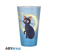 SAILOR MOON - Large Glass - 400ml - Luna & Artemis -
