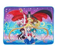 Sailor Moon R - Coperta In Sublimazione Del Gruppo Sailor Moon 60In. Per 46In.