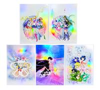 Sailor Moon Raisonne Exhibition Aurora Poster Set di tutti i tipi ABCDE 17 in...