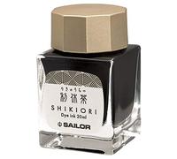 Sailor Shikiori - Inchiostro in bottiglia per quattro stagioni, 20 ml, Rikyu-Cha (tè verde marrone)