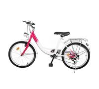 SailorMoon Bicicletta per bambini da 20 pollici, rosa a 6 marce, per bambini, con luce e balletto, 6 marce, per bambini, per attività all'aperto, sportiva, rosa