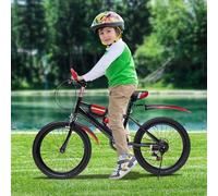 SailorMoon Bike Guide Premium 20 pollici Bicicletta per bambini 20 pollici Mountain bike con cambio a 7 marce, mountain bike per bambini, bicicletta regolabile per ragazzi, ragazze e bambini, colore