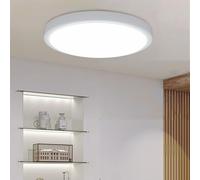 sailsco Plafoniera LED Soffitto Rotonda, Piccola Diametro 27cm,16W,6500K,3360lm IP44 Impermeabile,Moderna,Plafoniera Bagno Luce Fredda Lampada LED da Corridoio per Camera da Letto, Balcone,1 Pezzo