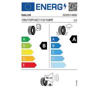 SAILUN COMMERCIO PRO LC51 195/75 R16 110/108 T Pneumatico Estivi Gomma