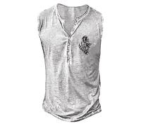 Saingace Spalla Larga Smanicato Sport Uomo - Bodybuilding T-Shirt Elasticizzata Uomo Shapewear Canotta Uomo Con Tasche T-Shirt Maglietta Senza Maniche T Shirt Camicie E T-Shirt Sportive Da Uomo