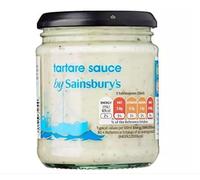 Sainsbury's Salsa Tartare 250ml - Questa deliziosa salsa è particolarmente ottima con pesce alla griglia o fritto.